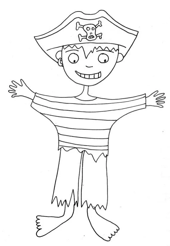 Dessins de Tom pour le coloriage - Tête à modele