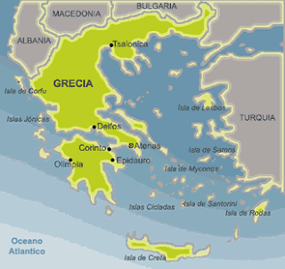 Destinos: Mapas de Grecia