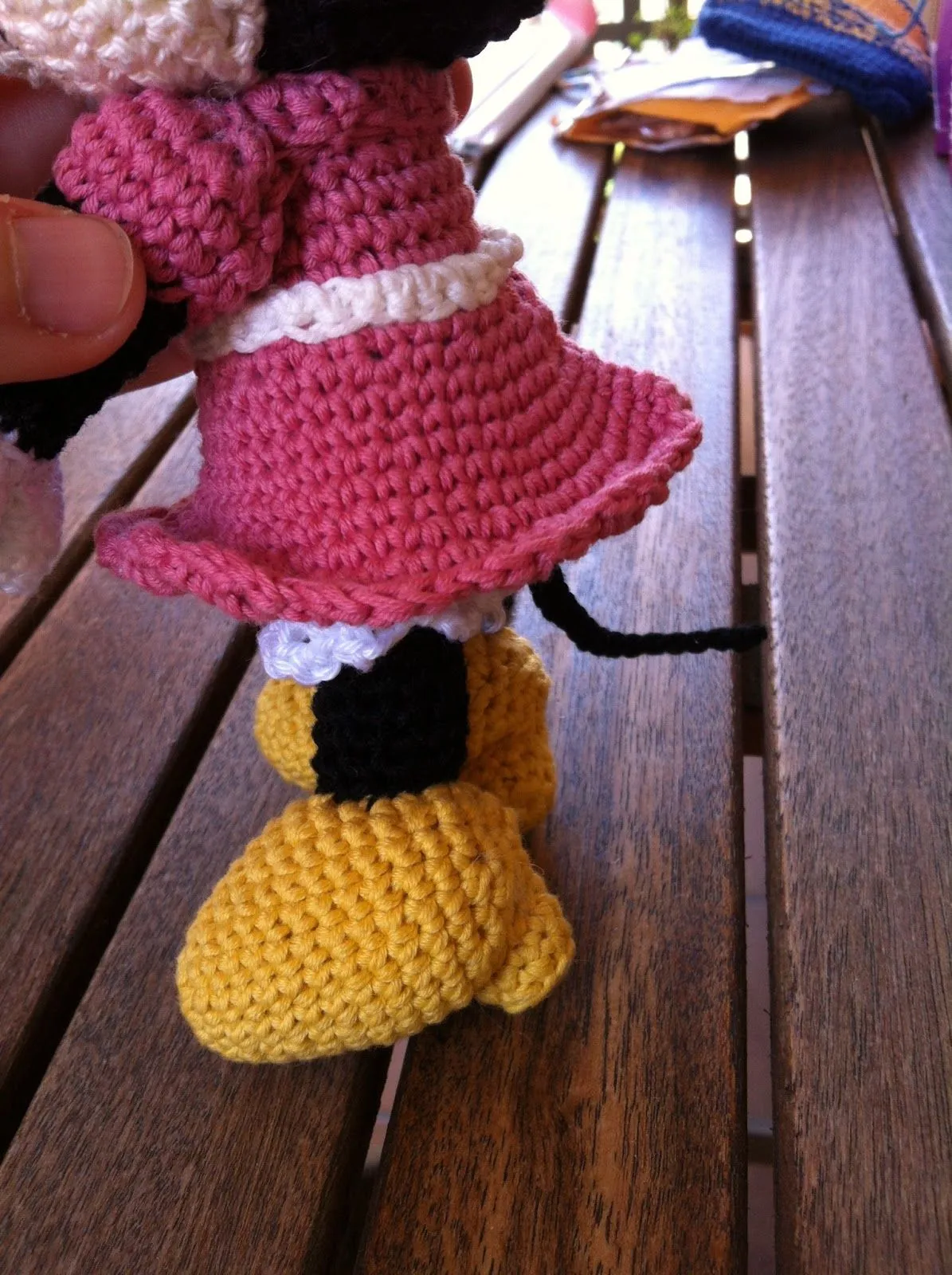 EL DESVÁN DE LOS AMIGURUMIS: Amigurumi Disney Minnie Mouse: patrón