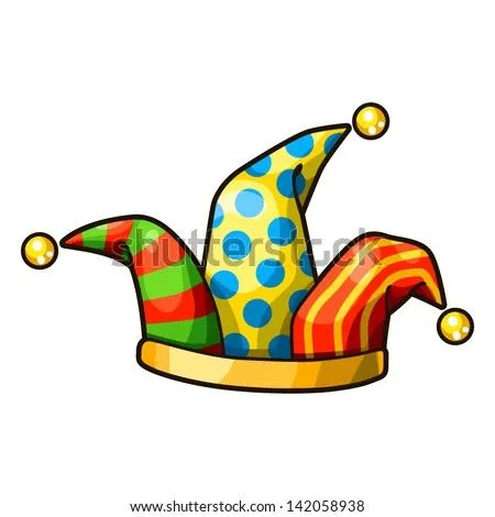 Detailed Icon. Jester Hat Isolated On White Background Ilustración ...