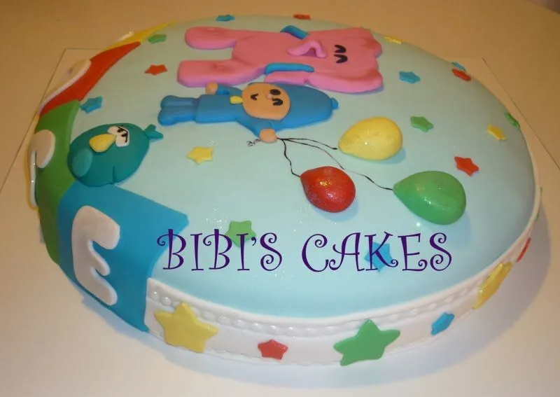 BIBI'SCAKES: Tarta de Pocoyo para Jose