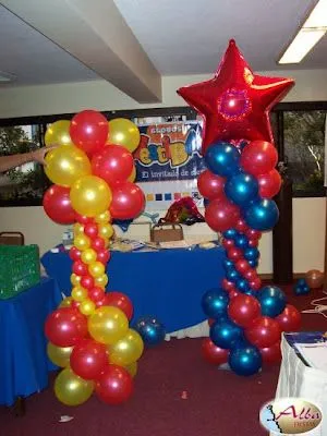 Detalles Angusito* : *Decoracion con globos