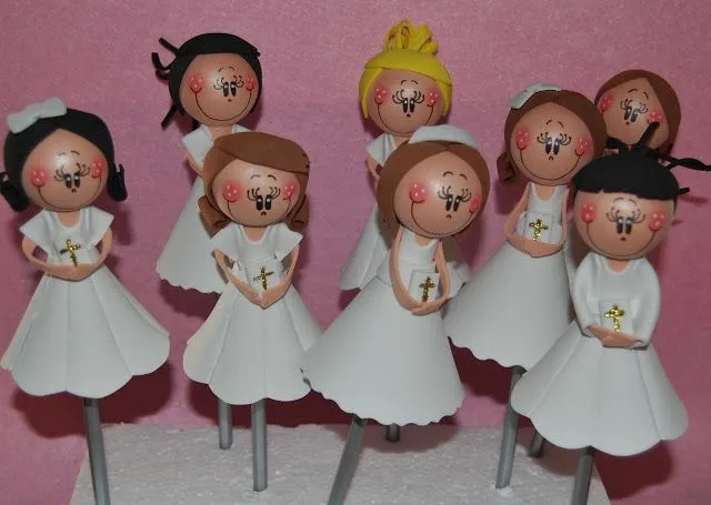 Detalles de comunión de goma eva: Los más originales [FOTOS Y ...