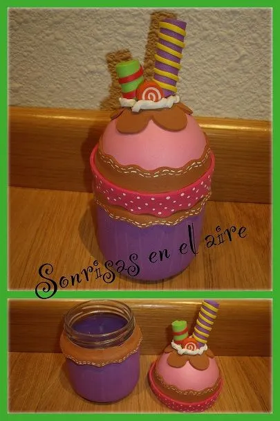 Cupcakes en goma eva - Imagui