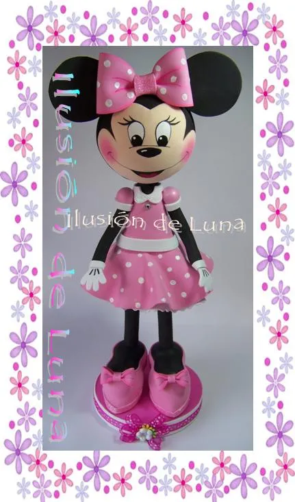 Detalles Ilusión de Luna: Fofucha Minnie Mouse