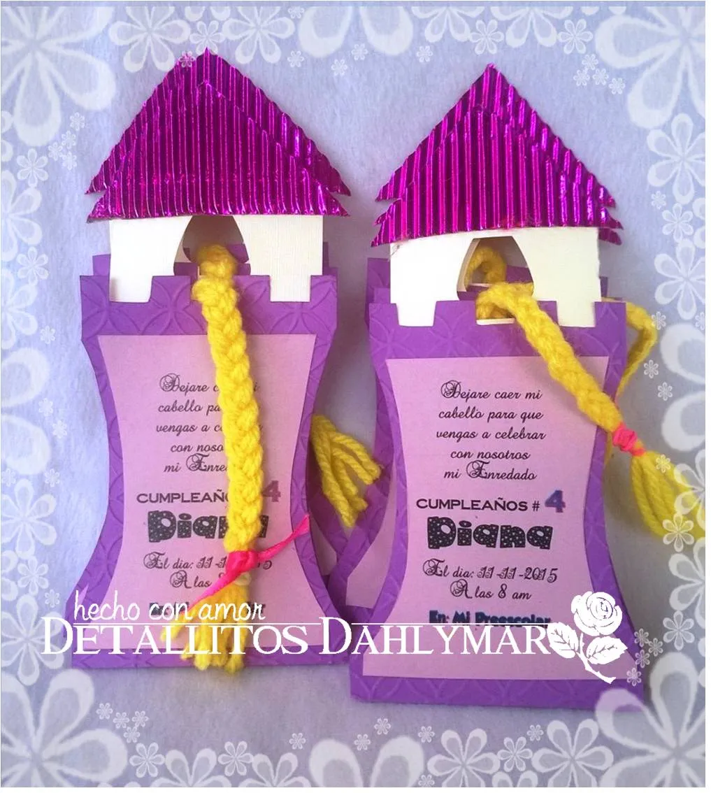 Detallitos Dahlymar.-: Un fiesta Enredada para mi pequeña Rapunzel!!