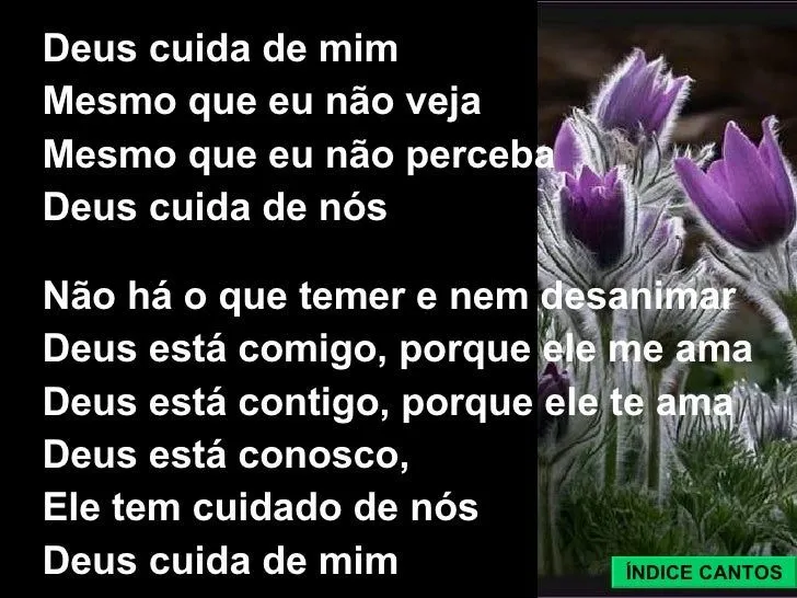 Deus Cuida De Mim