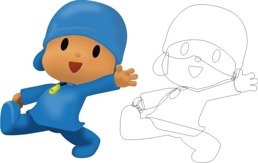 Vector Pocoyo by Alzir on DeviantArt