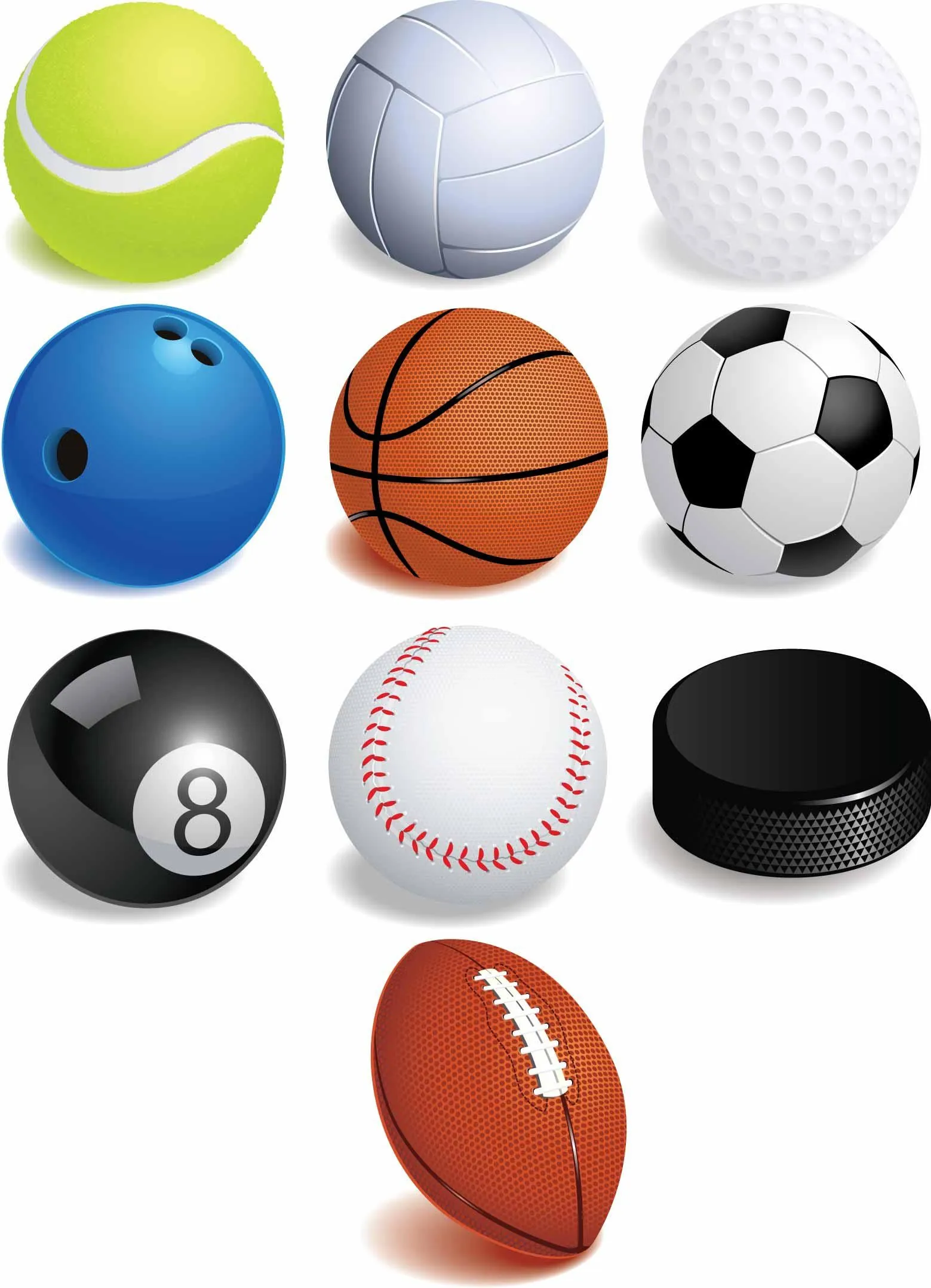 DeviantArt: More Like Balones -pelotas- de diferentes deportes AI ...