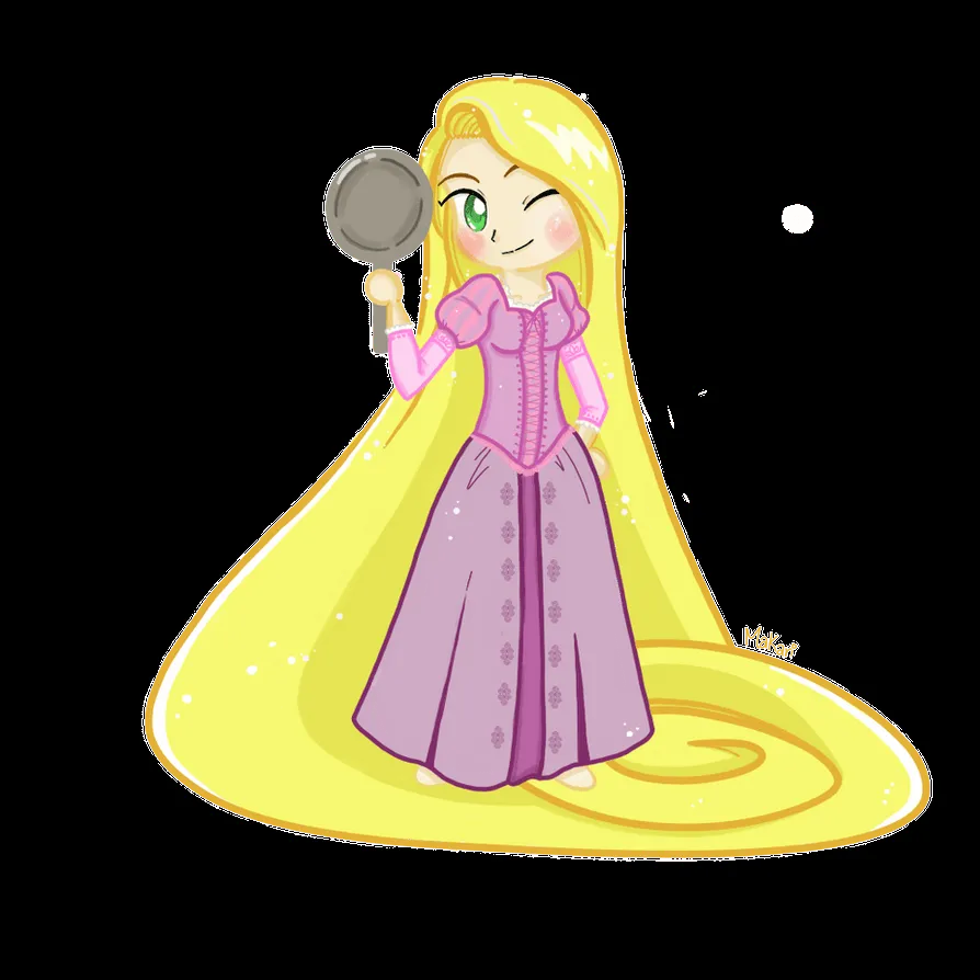 DeviantArt: More Like Chibi Rapunzel by Neko-