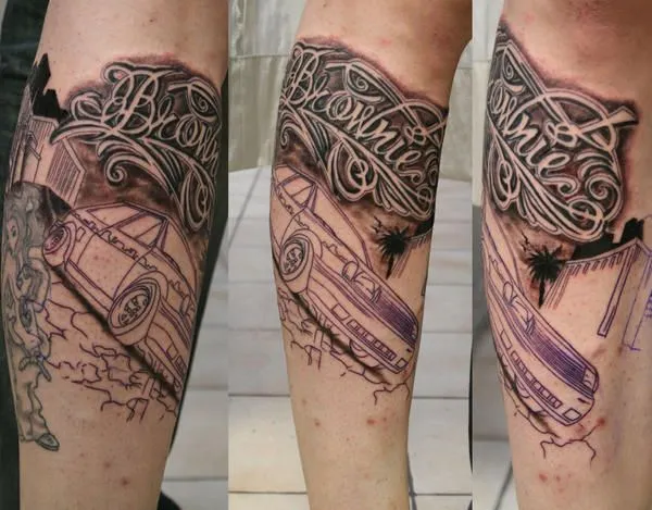 deviantART: More Like Chicano Lettering Name TaT by