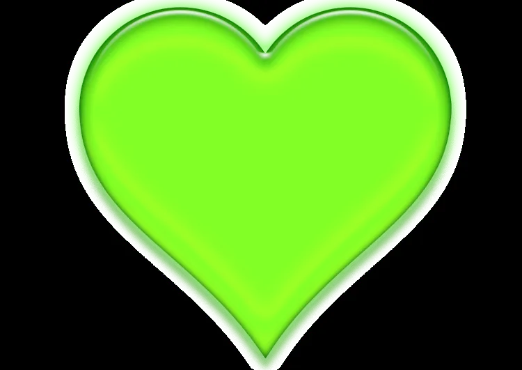 Corazon png verde by ~Agossvalente on deviantART