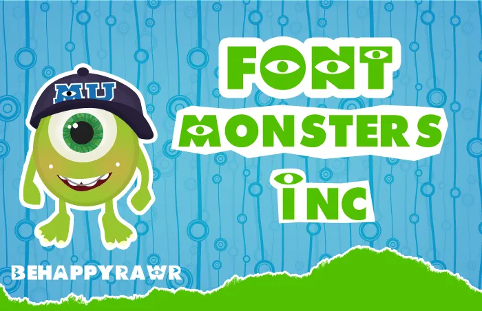 deviantART: More Like Font Monsters Inc. by iBeHappyRawr