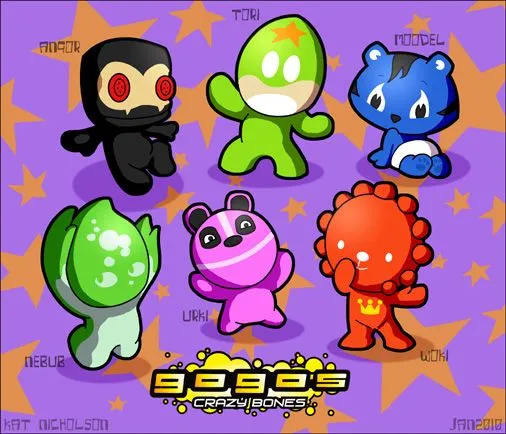 Gogo crazy bones coloring pages free - Imagui