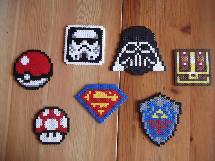 DeviantArt: More Like Hama beads coasters by capricornc5