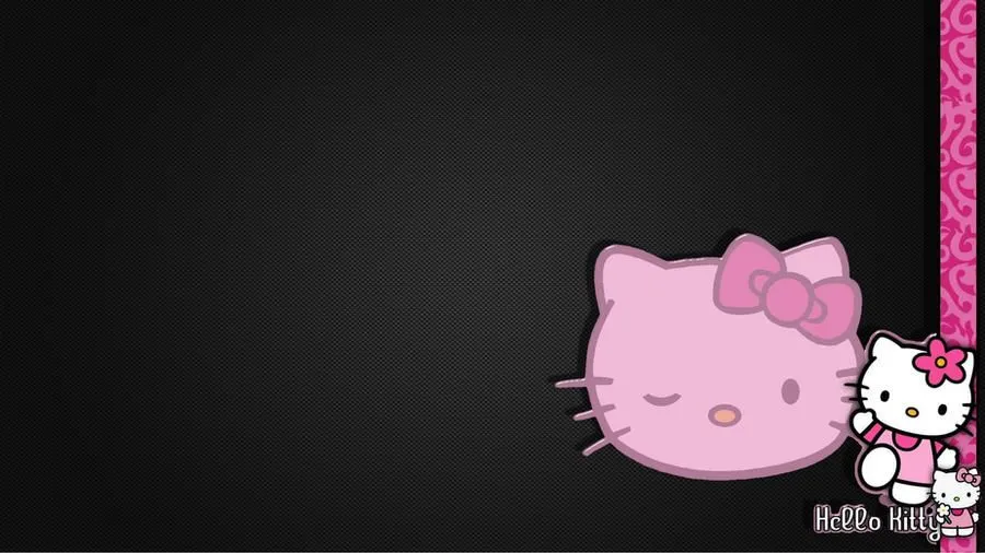 DeviantArt: More Like Hello Kitty Wallpaper Black :3 by MFSyRCM