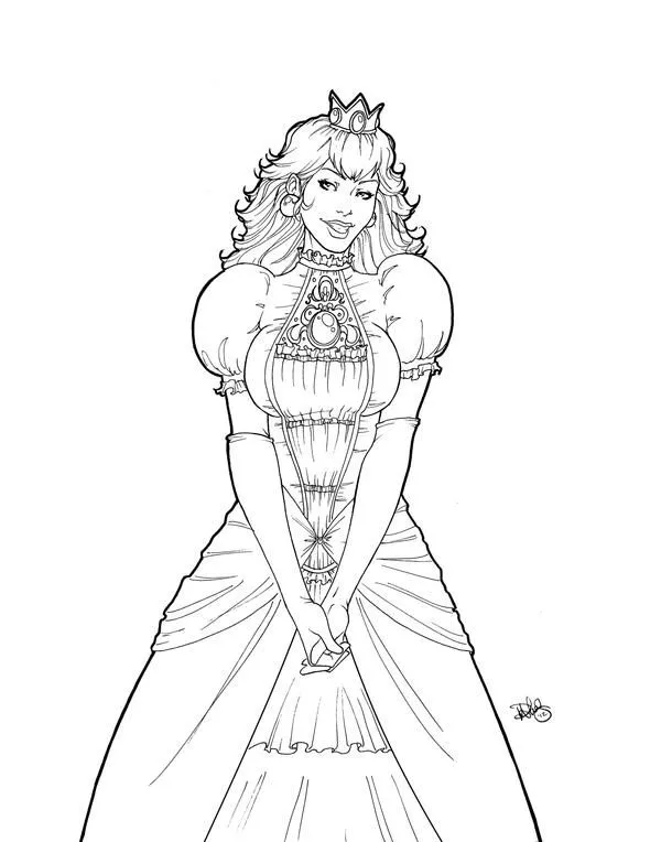 Princess drawing - Imagui