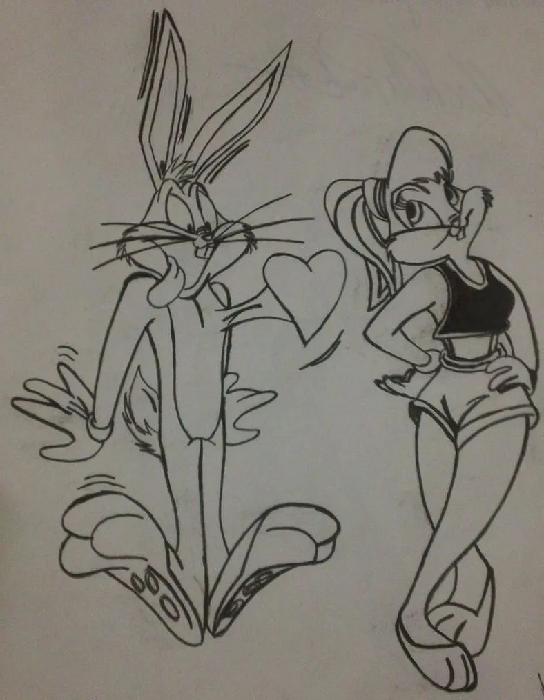DeviantArt: More Like lola and bugs bunny color by stockingsama by ...