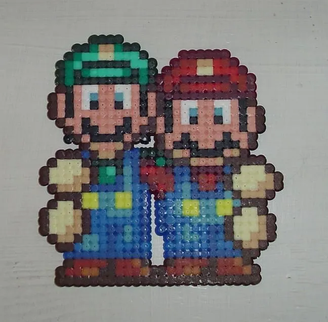 DeviantArt: More Like Mario - Hama Beads by acidezabs