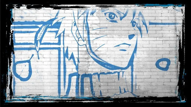 DeviantArt: More Like Naruto Graffiti Wallpaper by lloviendo-amor