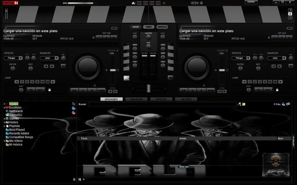 DeviantArt: More Like New Skin Mafia For Virtual DJ 7 2013 by ...