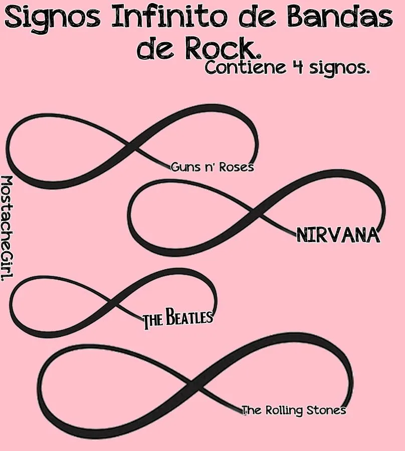 DeviantArt: More Like Pack de Signo Infinito de bandas de Rock. by ...