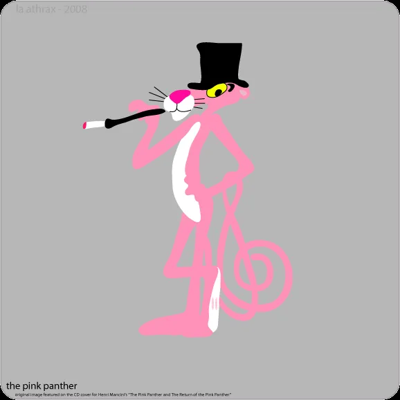 deviantART: More Like -Pink Panther Vector- by