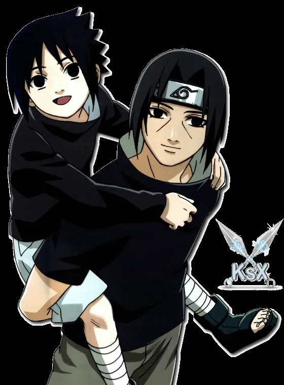 DeviantArt: More Like Sasuke and Itachi - Render by GrayxFullbuster