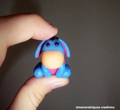 DeviantArt: More Like Winnie The Pooh Eeyore Chibi Polymer Clay by ...