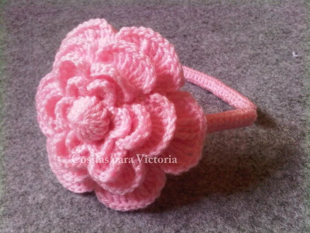 diademas de crochet | Aprender manualidades es facilisimo.