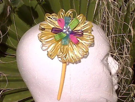 Diademas con flor de liston en Tijuana