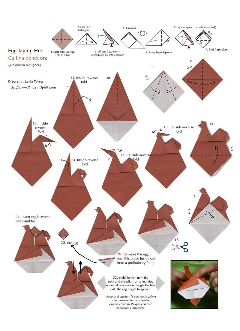 Diagramas para Origami – Instructiones y videos Papiroflexia