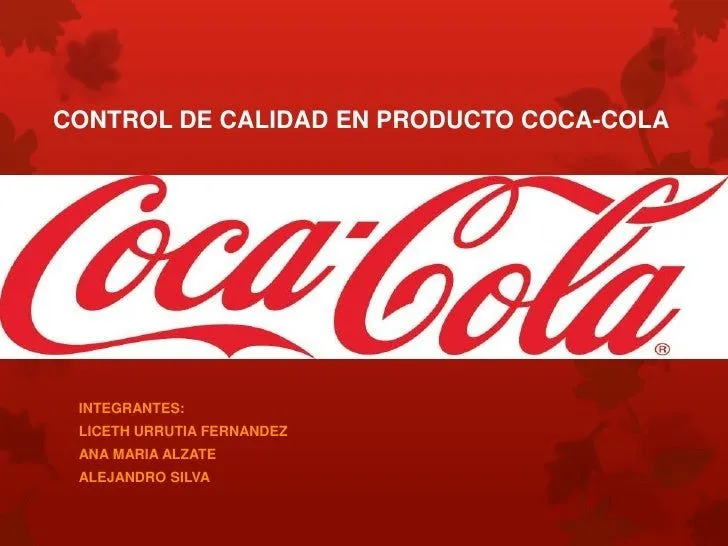 Diapositivas coca cola