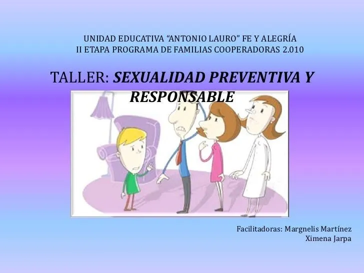 Diapositivas taller sexualidad