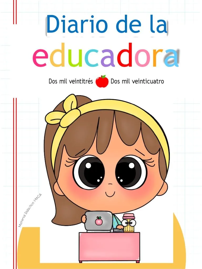 2 Diario de La Educadora Nem Material Didáctico Maca 2023 2024 3 | PDF | Educación de la primera infancia | Aprendizaje