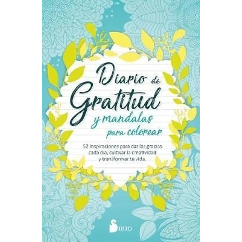 DIARIO DE GRATITUD Y MANDALAS PARA COLOREAR - SBS Librerias