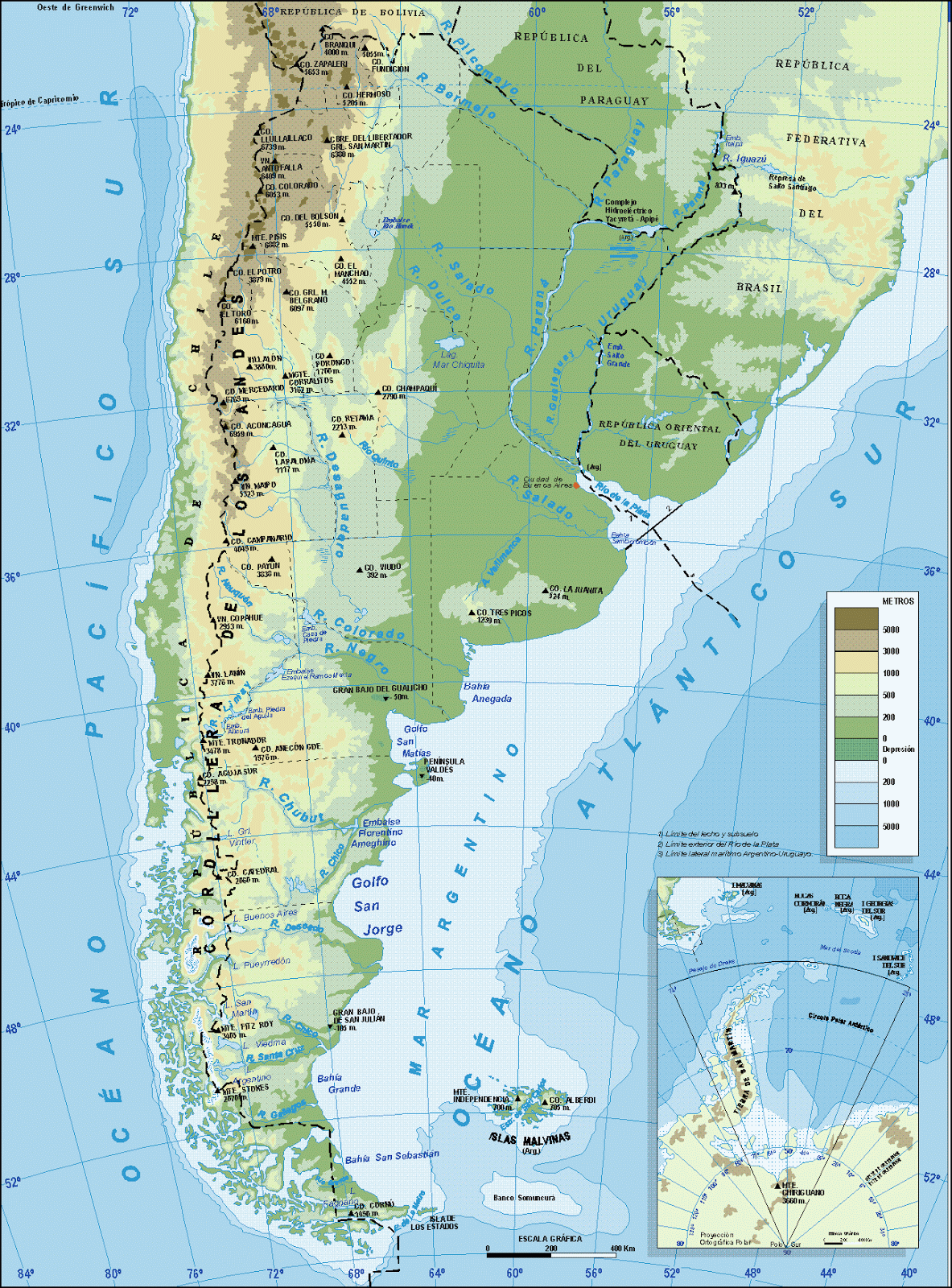 Diarios Revolucionarios de V: Mapas de Argentina Gratis Para ...