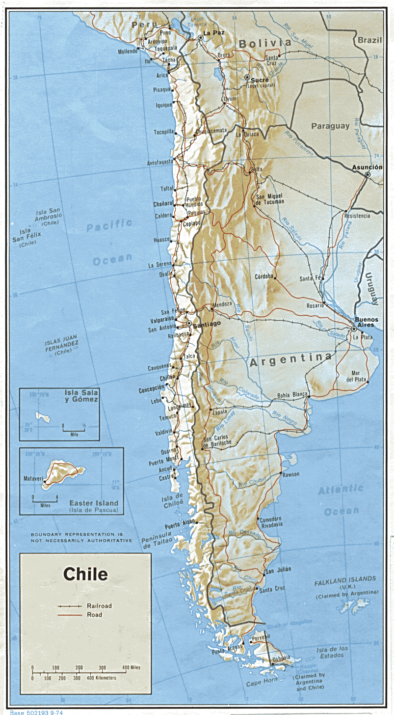 Diarios Revolucionarios de V: Todos los Mapas de Chile Para ...