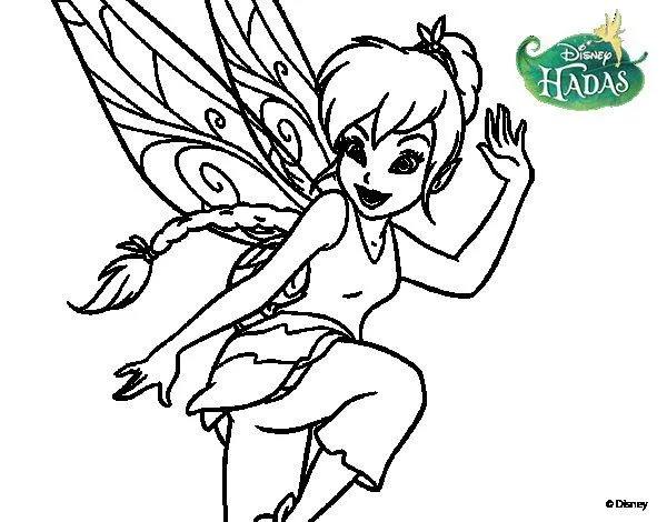 Dibuix de Fades Disney - Fawn saludant per Pintar on-line ...