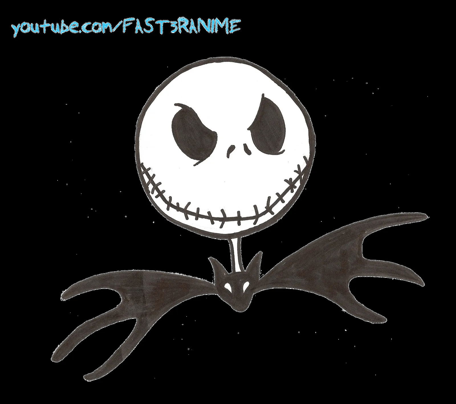 dibuja art: Jack Skellington - Jack Skeleton