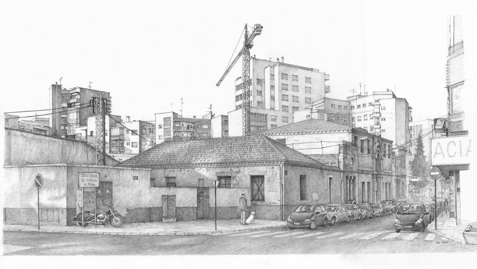 dibujando arquitecturas: Isi, dibujos de la ciudad de Cartagena