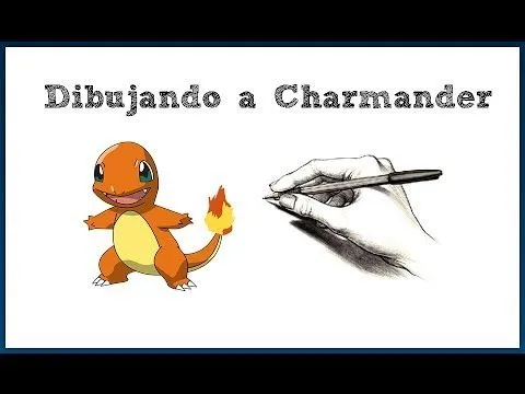 Dibujando a Charmander / Pokemon #004 - YouTube