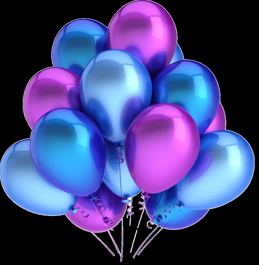 Dibujando: Globos- Ballons png