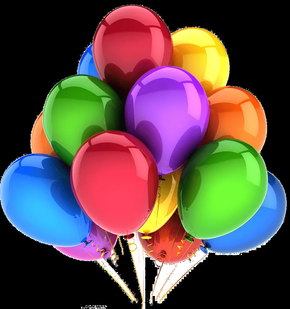 Dibujando: Globos- Ballons png