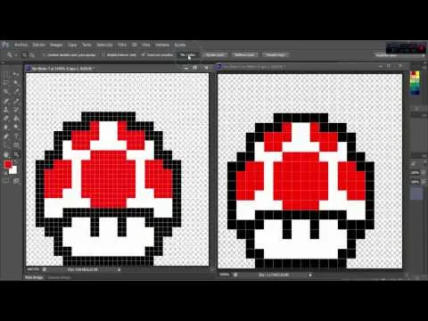 Como dibujar 8-Bits [Photoshop] 2.0 - YouTube