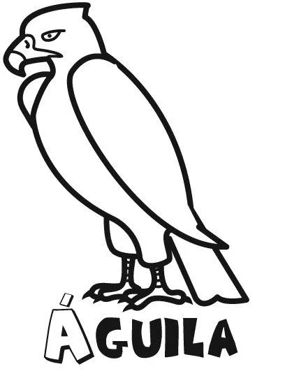 Aguila para dibujar facil - Imagui