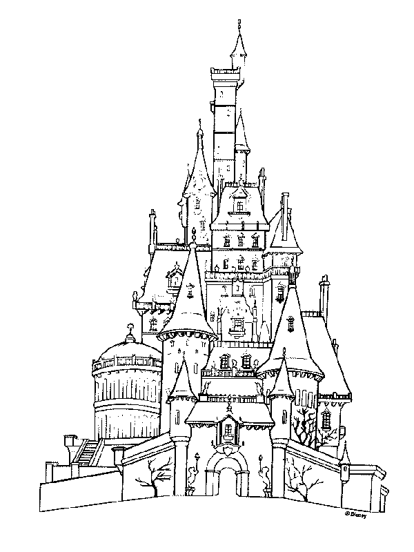 Castillos de Disney dibujos - Imagui