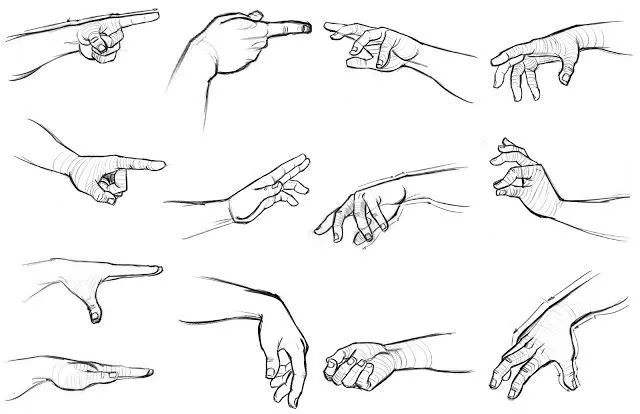 Cómo dibujar los gestos y las expresiones de las manos? | TraZArte