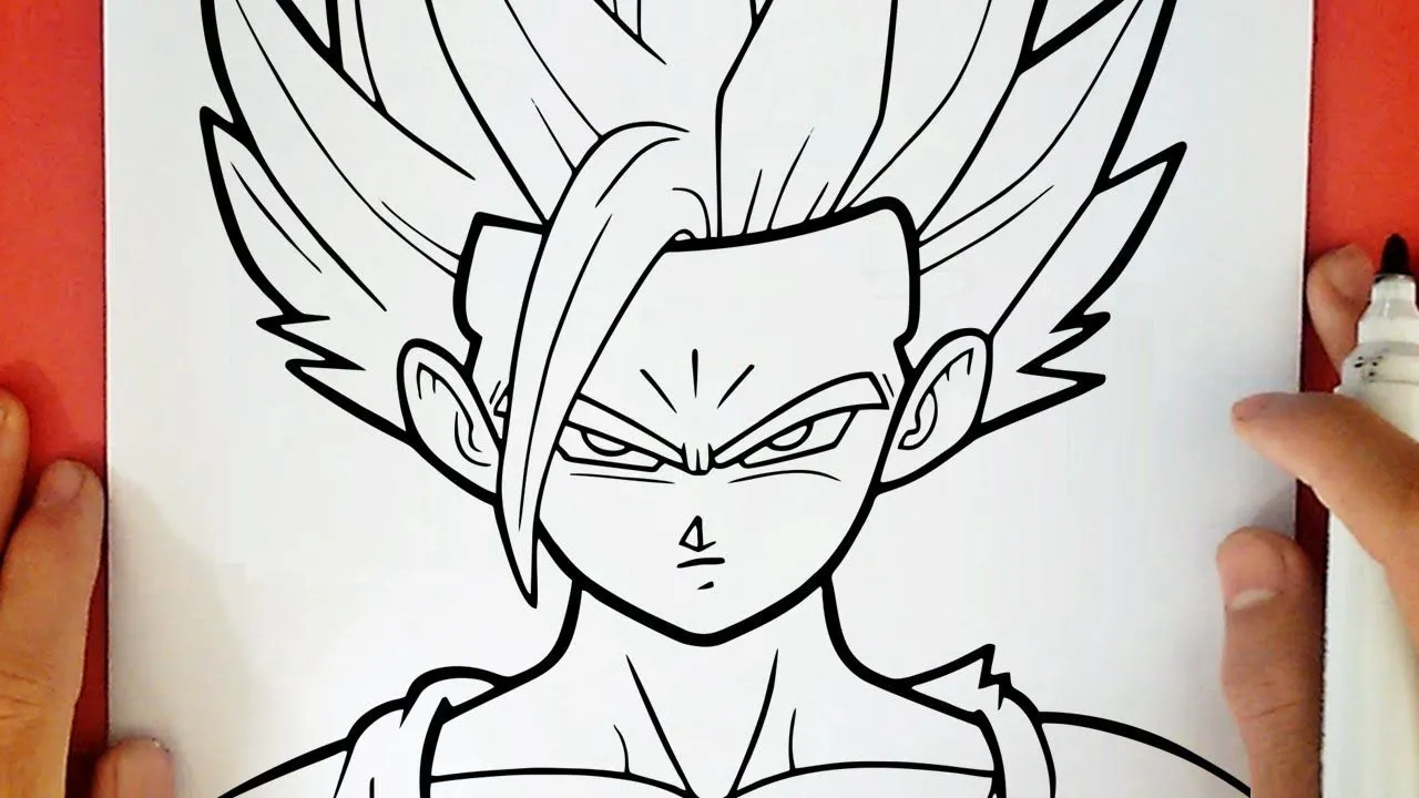 COMO DIBUJAR A GOHAN SSJ2 - YouTube