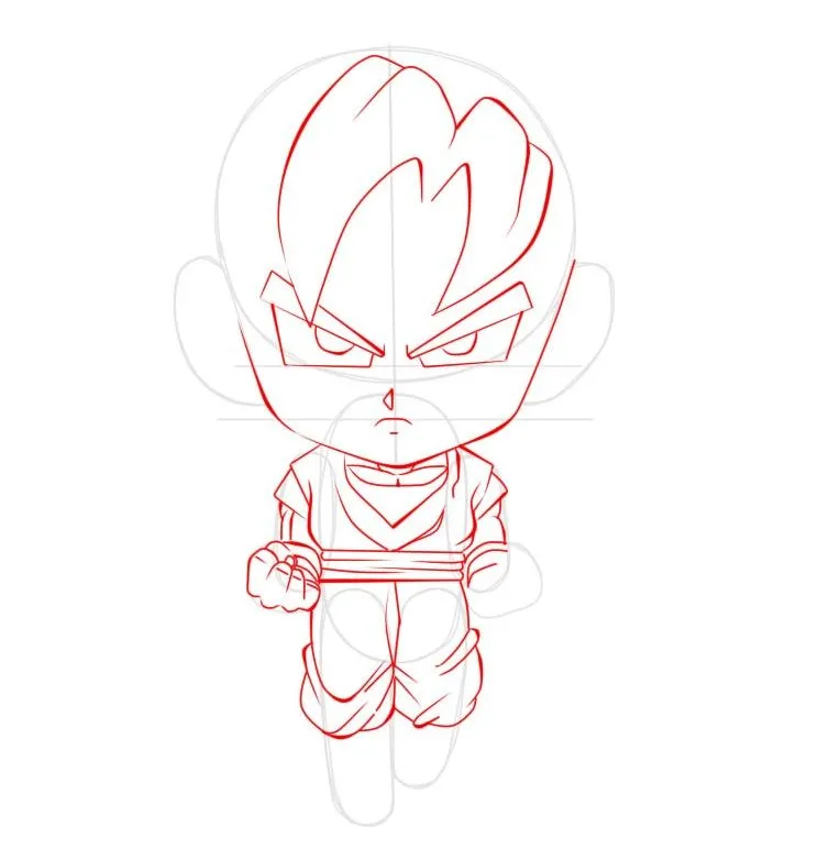 Cómo dibujar a Goku chibi | Ilustraideas